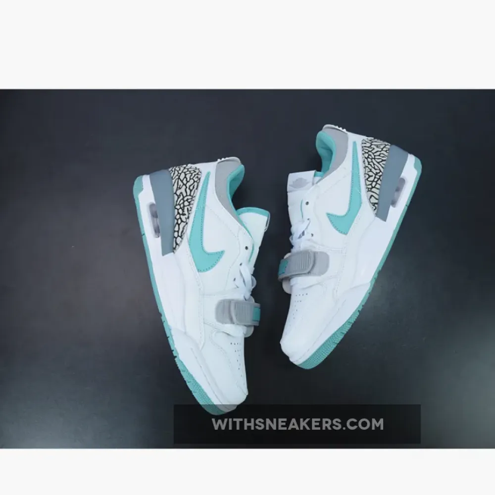 Nike Jordan Legacy 312 Low White Turquoise CD7069-130