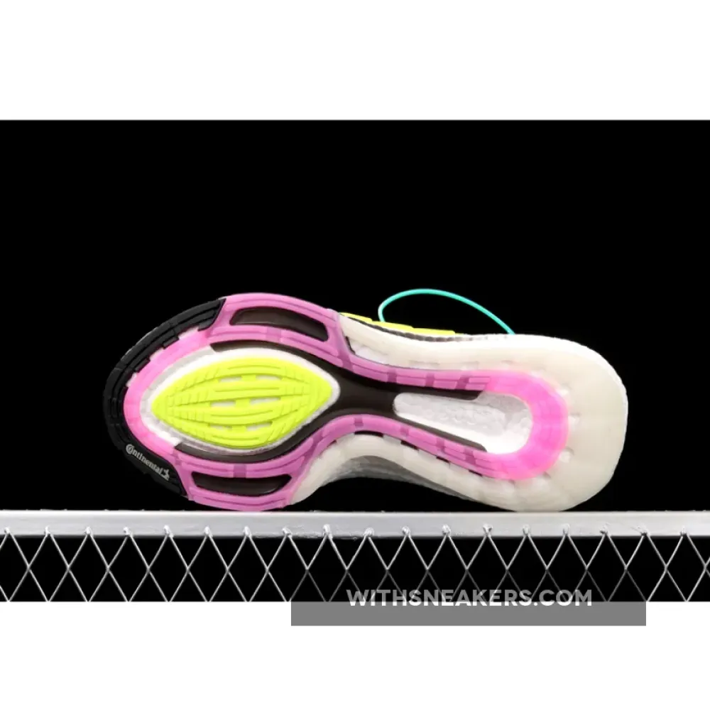 Adidas Ultra Boost 2021 Solar Yellow Screaming Pink/White FY0373