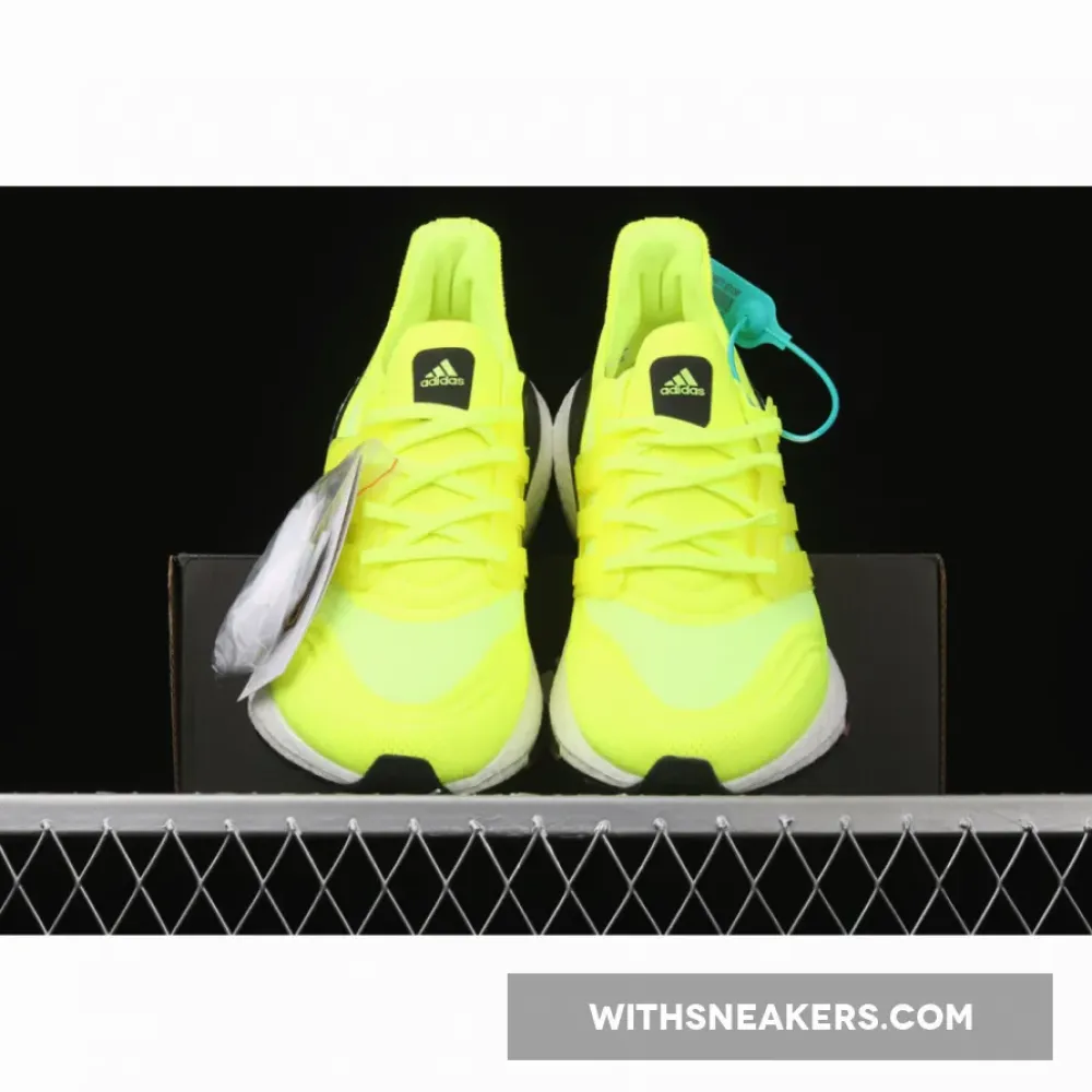 Adidas Ultra Boost 2021 Solar Yellow Screaming Pink/White FY0373