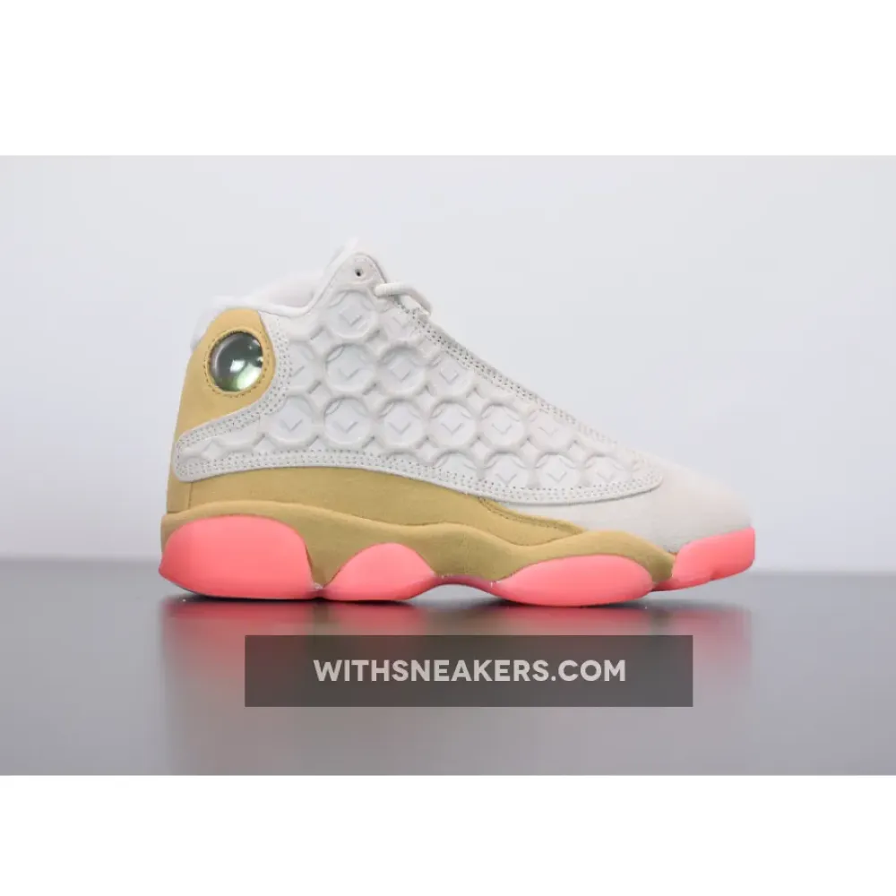 Air Jordan 13 CNY Club Gold/Pale Ivory/Digital Pink CW4409-100