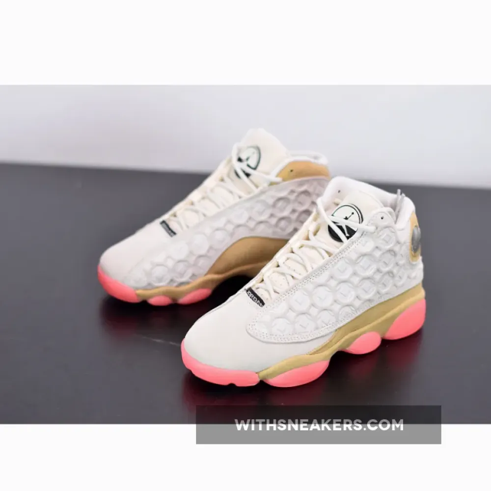 Air Jordan 13 CNY Club Gold/Pale Ivory/Digital Pink CW4409-100