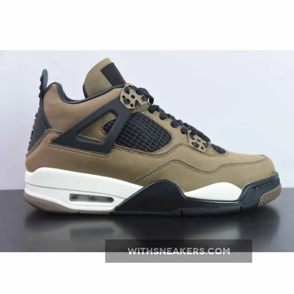 Air Jordan 4 Travis Scott Olive Grey Black AJ4-882335