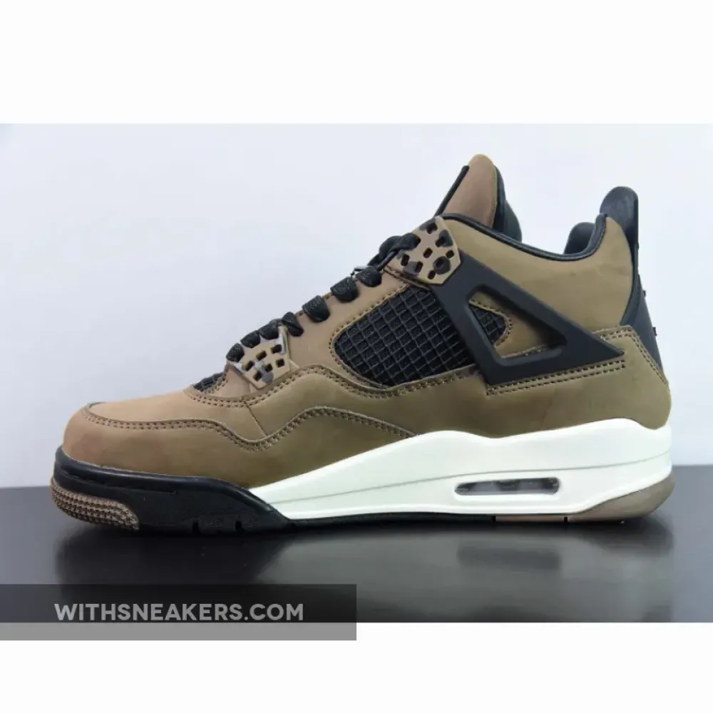 Air Jordan 4 Travis Scott Olive Grey Black AJ4-882335