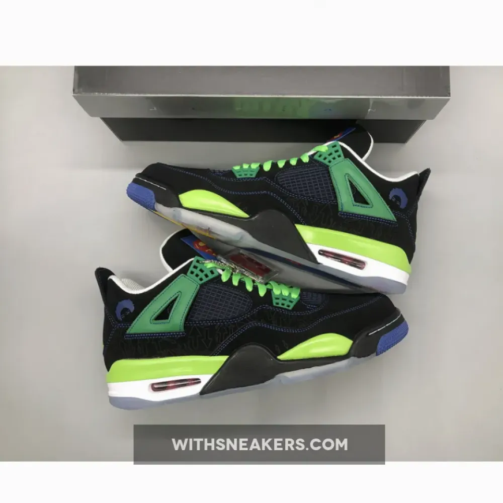 Air Jordan 4 Doernbecher Electric Green/Black/Old Royal 308497-015