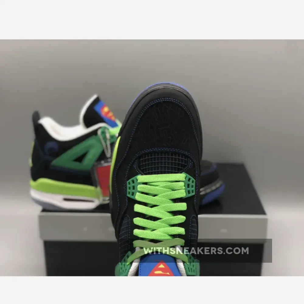 Air Jordan 4 Doernbecher Electric Green/Black/Old Royal 308497-015