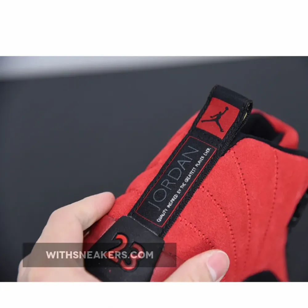 Air Jordan 12 Reverse Flu Game Varsity Red/Black/ CT8013-602