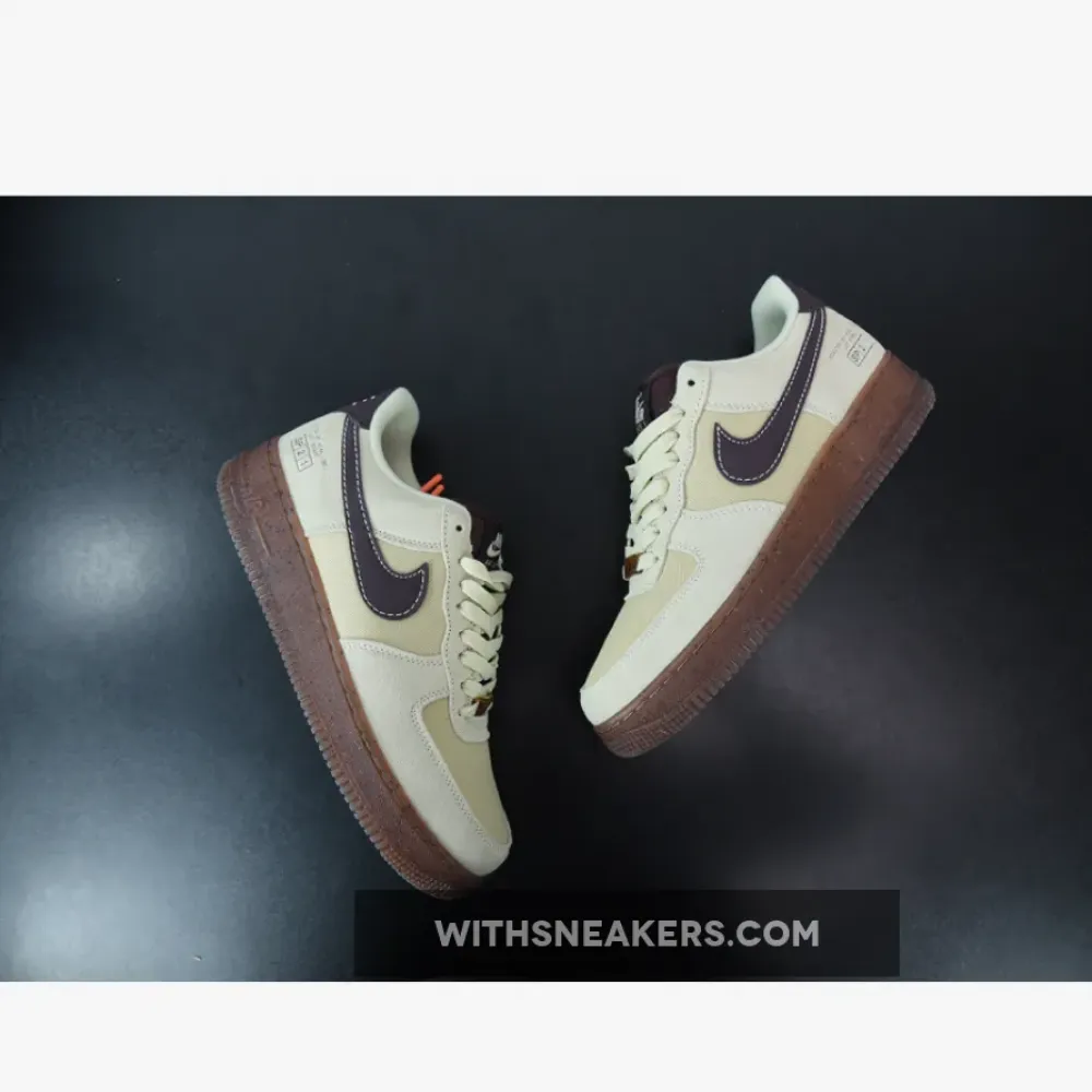 Nike Air Force 1 Low Coffee Mahogany/Beach/Pale Ivory DD5227-234