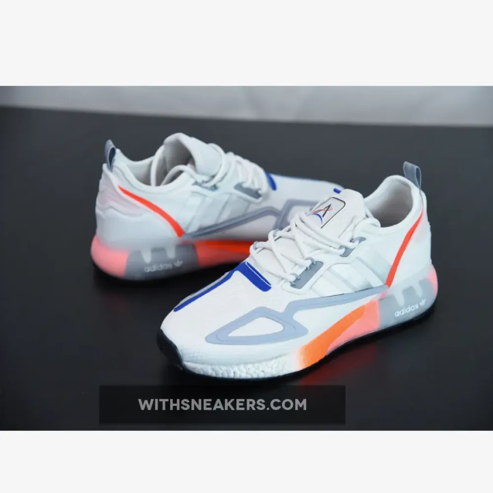 adidas ZX 2K Boost Glow Blue/Metallic Silver/White FY5725