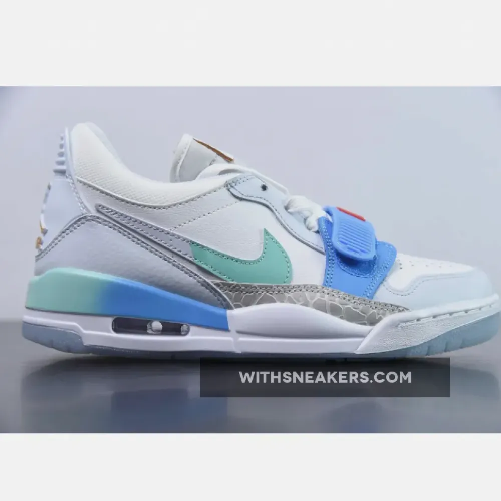 Nike Jordan Legacy 312 Low White Aqua Red FN8896-131