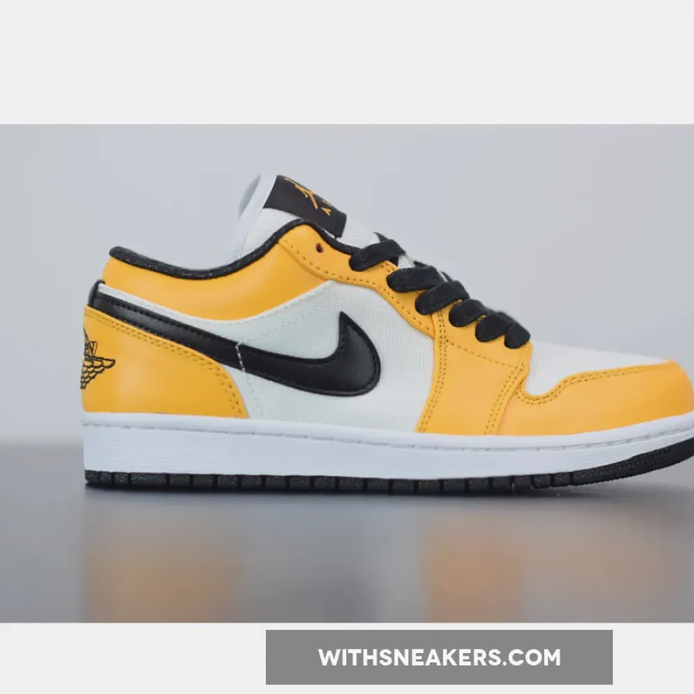 Nike Air Jordan 1 Low Laser Orange White/Yellow/Black CZ4776-107