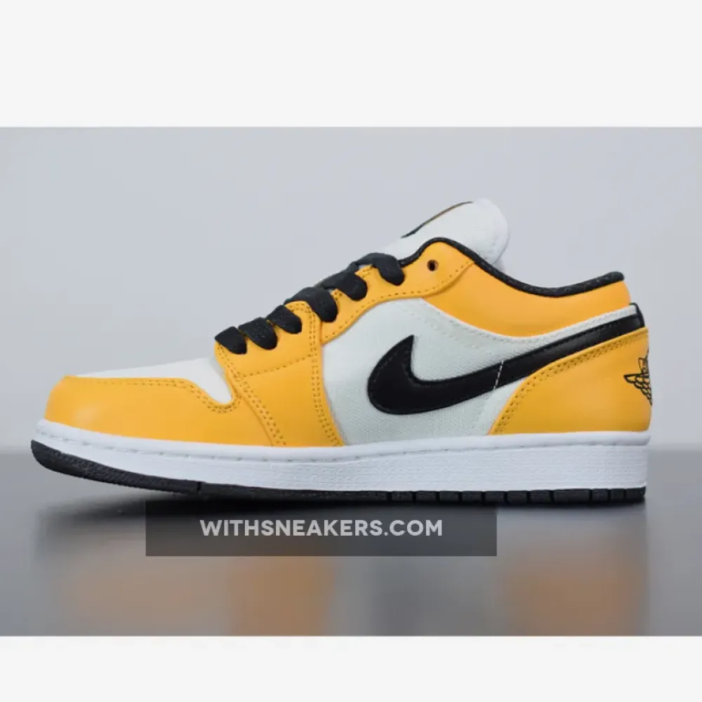 Nike Air Jordan 1 Low Laser Orange White/Yellow/Black CZ4776-107