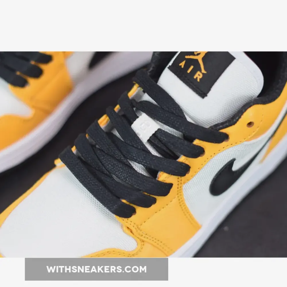 Nike Air Jordan 1 Low Laser Orange White/Yellow/Black CZ4776-107