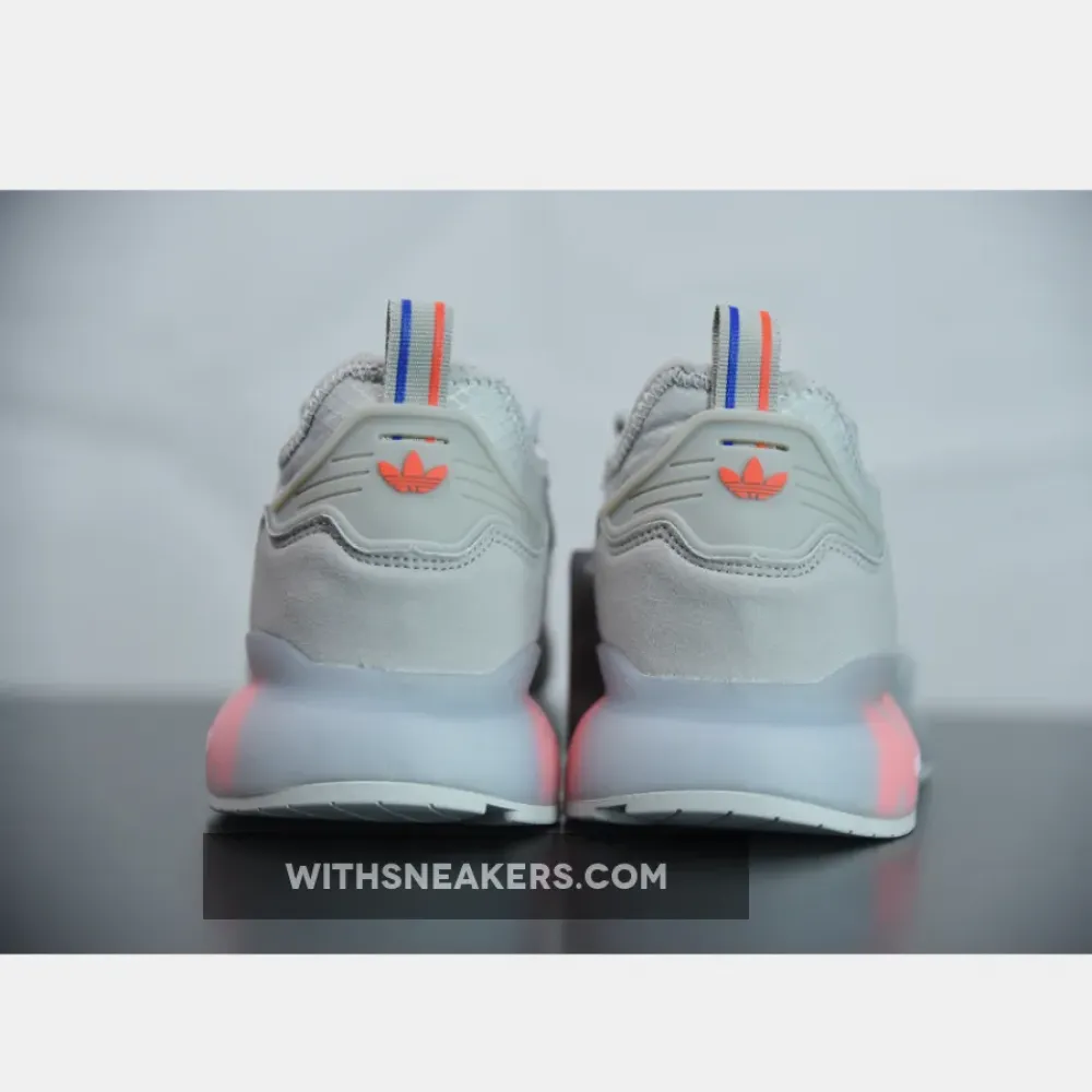 adidas ZX 2K Boost Silver Metallic/Grey/Solar Red FX7028