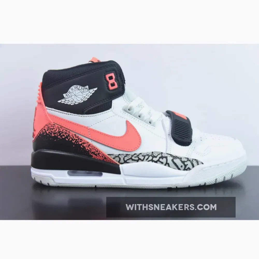Nike Jordan Legacy 312 Hot Lava White/Black/Pink AQ4160-108