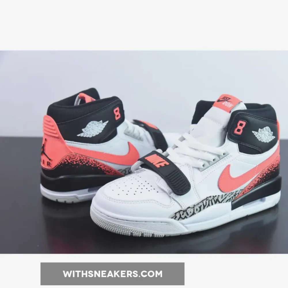 Nike Jordan Legacy 312 Hot Lava White/Black/Pink AQ4160-108
