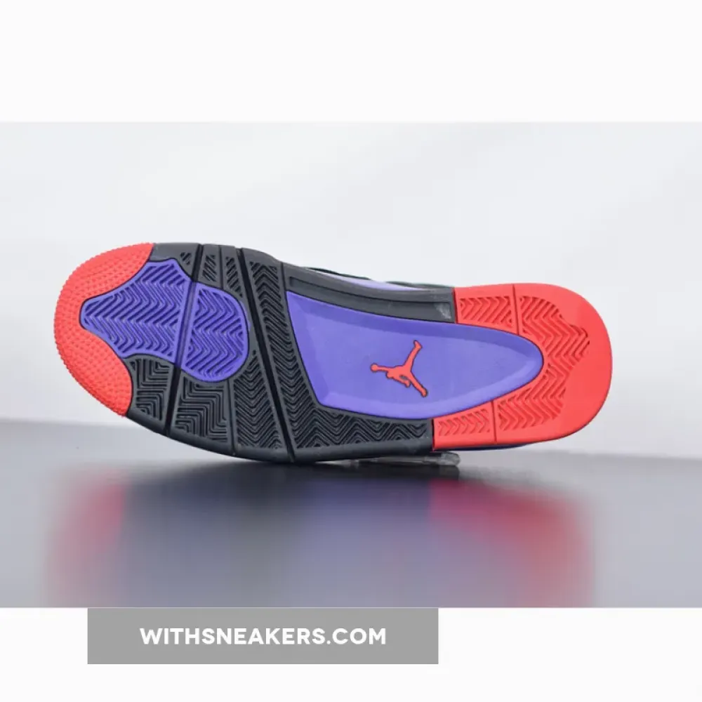 Air Jordan 4 Raptors Court Purple/University Red/Black AQ3816-056