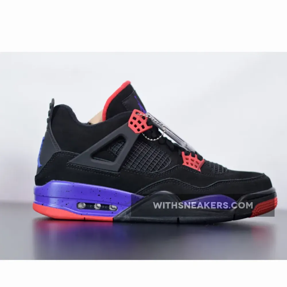 Air Jordan 4 Raptors Court Purple/University Red/Black AQ3816-056