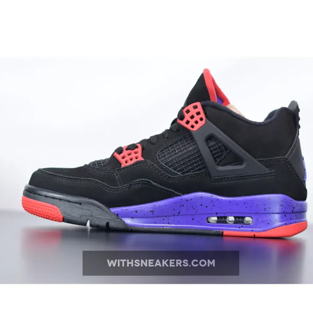 Air Jordan 4 Raptors Court Purple/University Red/Black AQ3816-056
