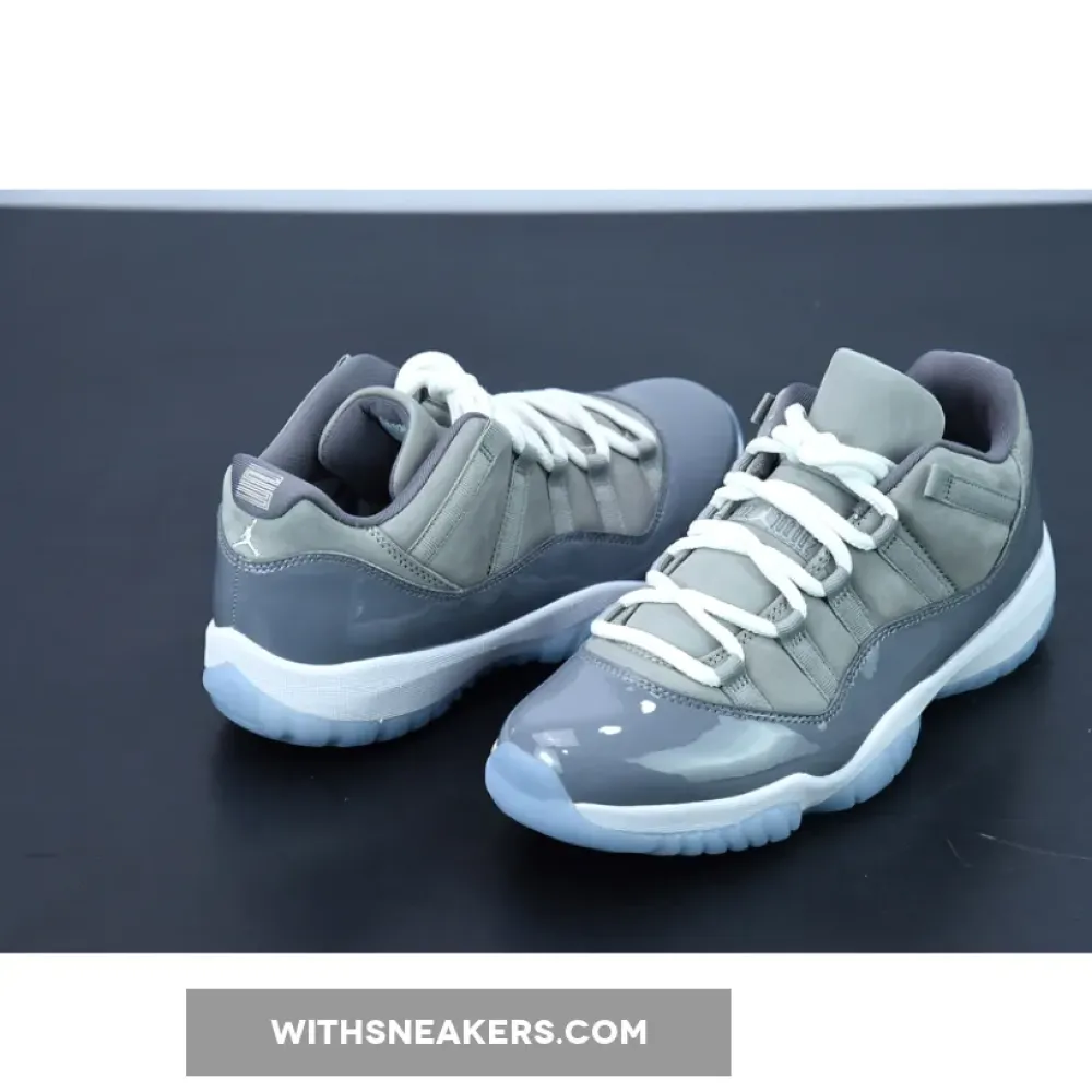 Air Jordan 11 Low Cool Grey Medium Grey/White/Gunsmoke 528895-003