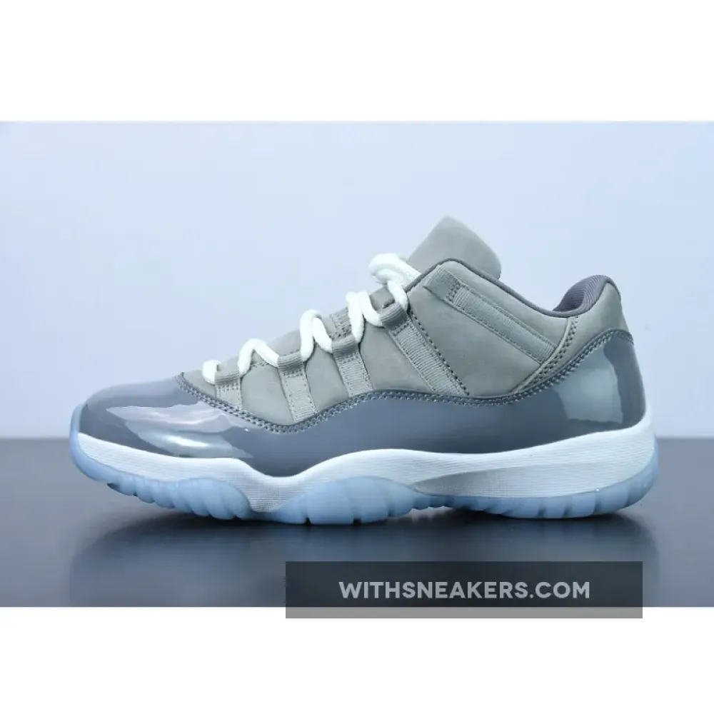 Air Jordan 11 Low Cool Grey Medium Grey/White/Gunsmoke 528895-003