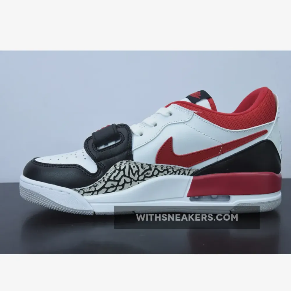 Nike Legacy 312 Low Black Toe White/Red/Black CD7069-160