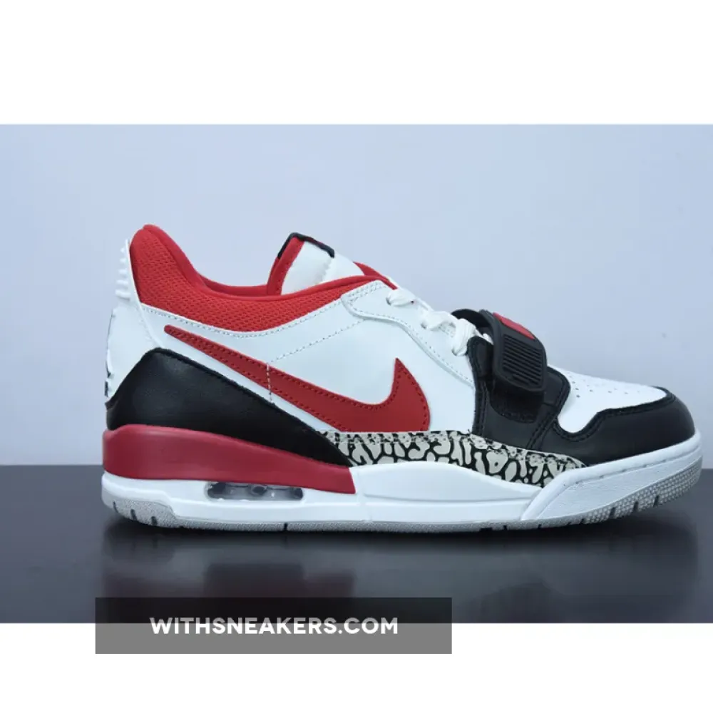Nike Legacy 312 Low Black Toe White/Red/Black CD7069-160