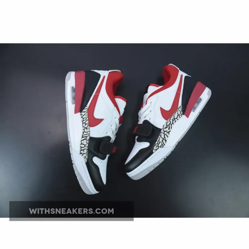 Nike Legacy 312 Low Black Toe White/Red/Black CD7069-160