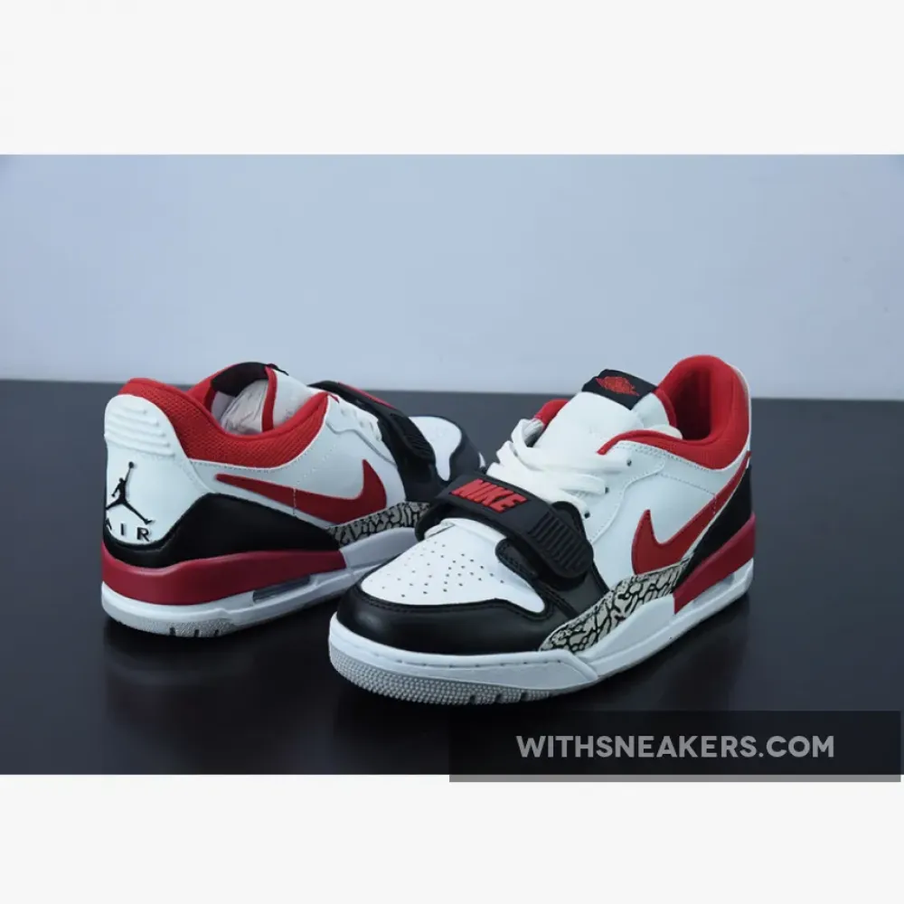 Nike Legacy 312 Low Black Toe White/Red/Black CD7069-160