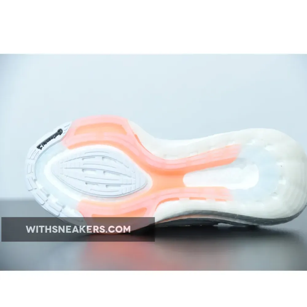 Adidas UltraBoost 21 White Glow Pink Grey/Pink/Blue FY0396