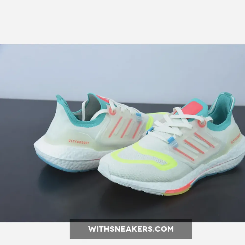 Adidas Ultra Boost 22 Turbo Mint Rush White/Tint/Lime GX8015