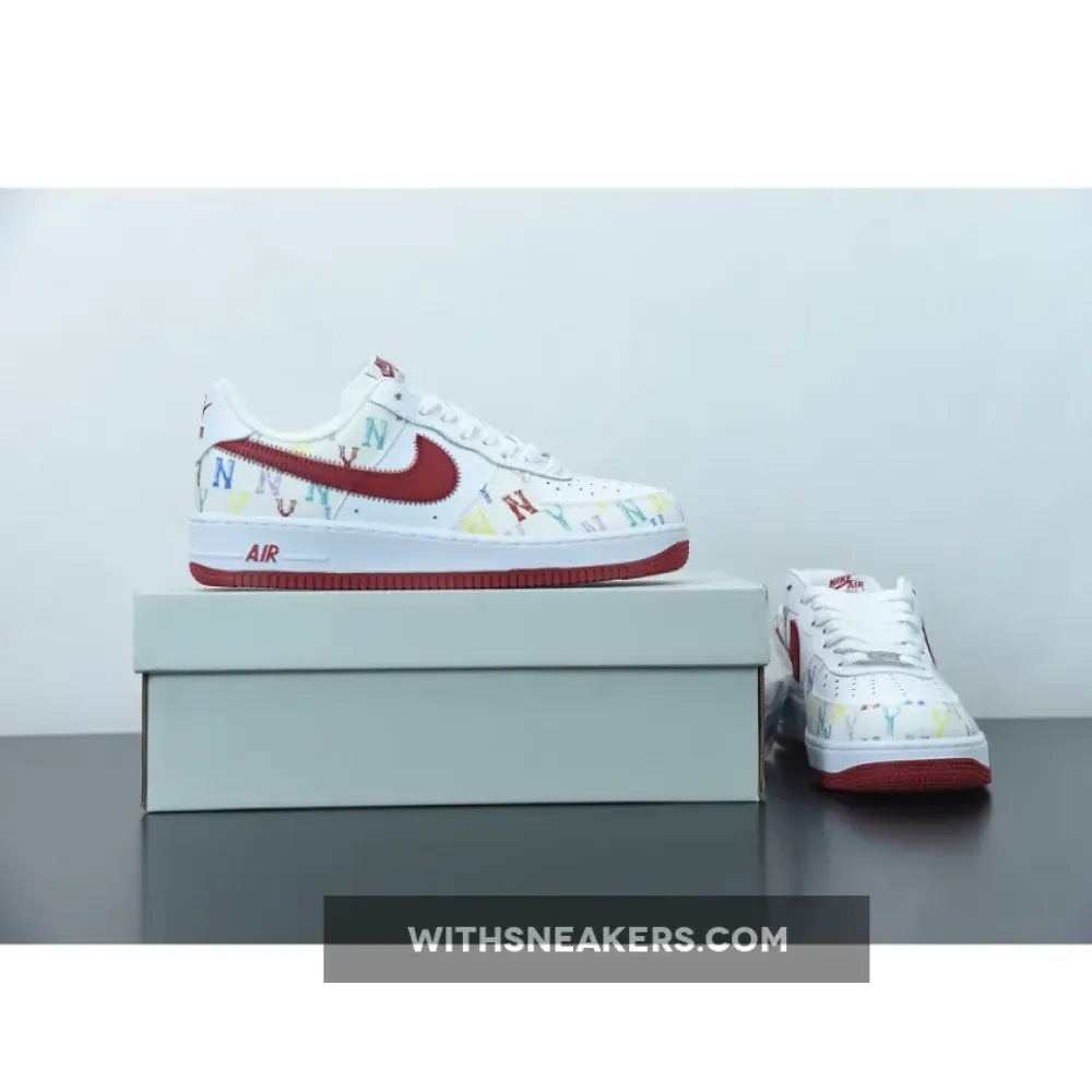 Nike Air Force 1 Low MLB Red/White/Multi 315122-443