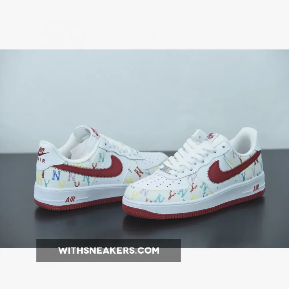 Nike Air Force 1 Low MLB Red/White/Multi 315122-443