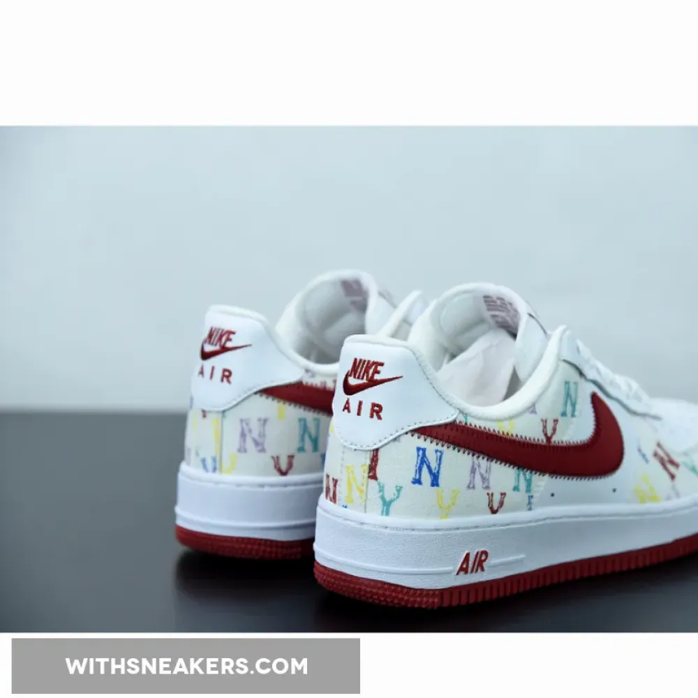Nike Air Force 1 Low MLB Red/White/Multi 315122-443