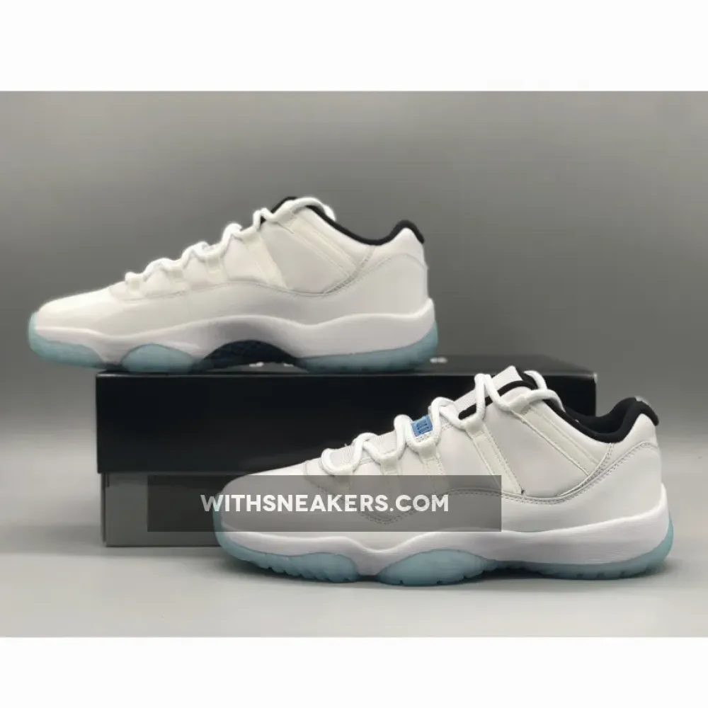 Jordan 11 Low Legend Blue White/Black/Legend Blue AV2187-117