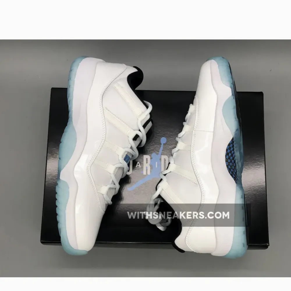 Jordan 11 Low Legend Blue White/Black/Legend Blue AV2187-117
