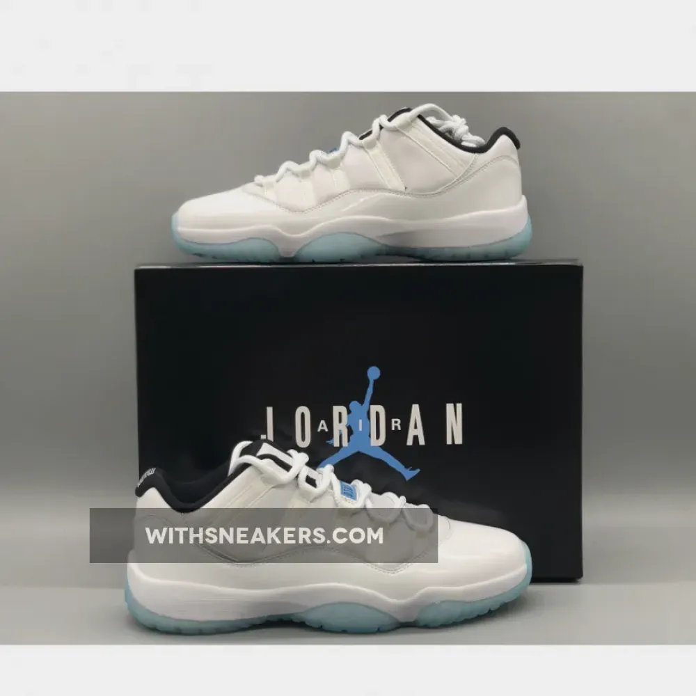 Jordan 11 Low Legend Blue White/Black/Legend Blue AV2187-117