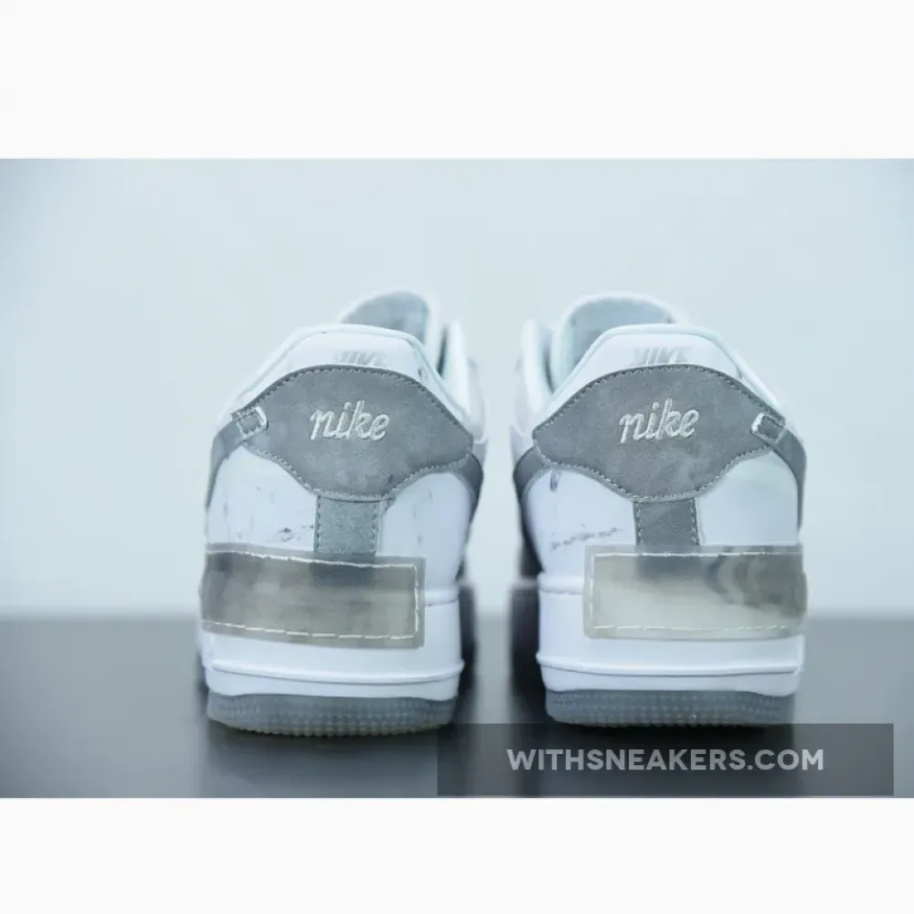 Nike Air Force 1 Shadow Victory Goddess White/Blue/Silver DJ4635-100