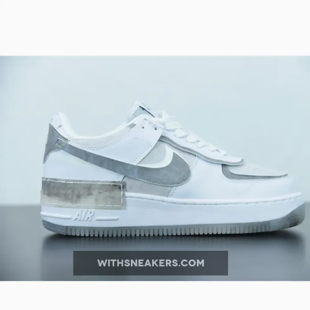 Nike Air Force 1 Shadow Victory Goddess White/Blue/Silver DJ4635-100