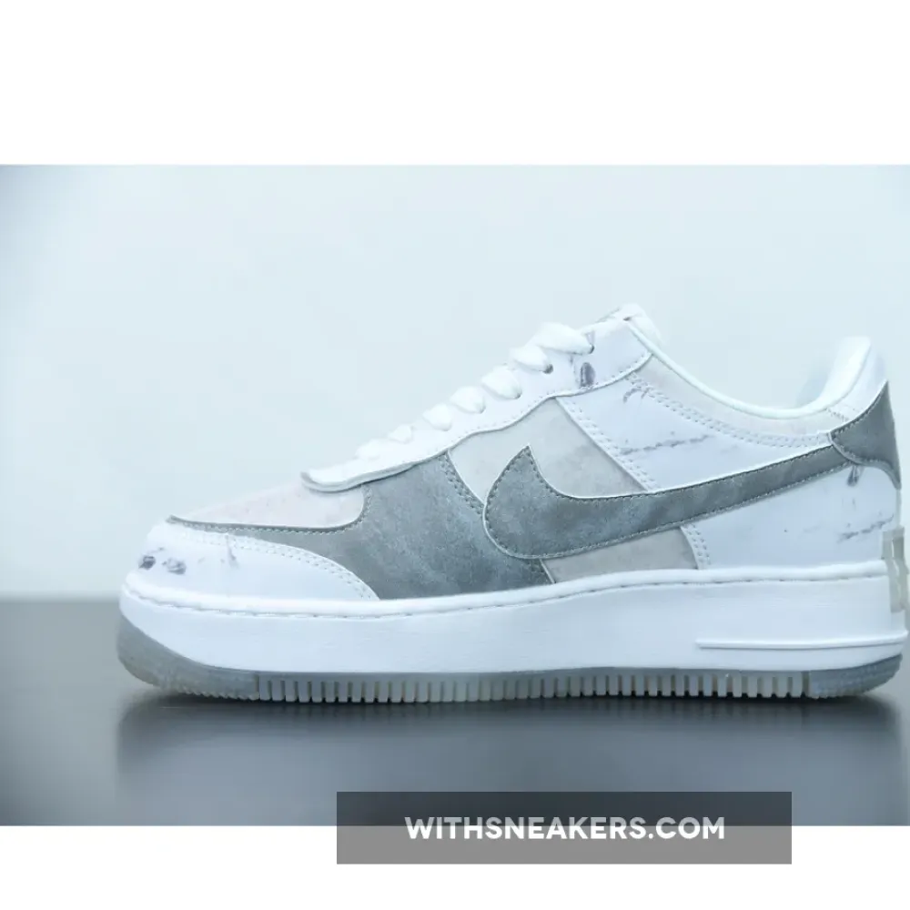 Nike Air Force 1 Shadow Victory Goddess White/Blue/Silver DJ4635-100