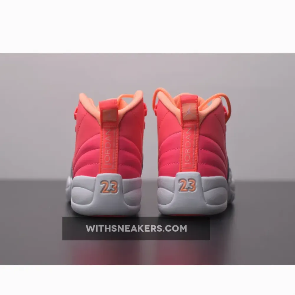Air Jordan 12 Sunrise Racer Pink/White/Bright Mango 510815-601