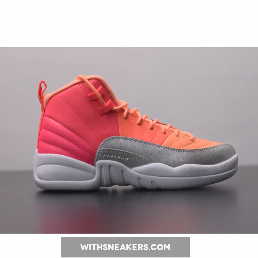 Air Jordan 12 Sunrise Racer Pink/White/Bright Mango 510815-601