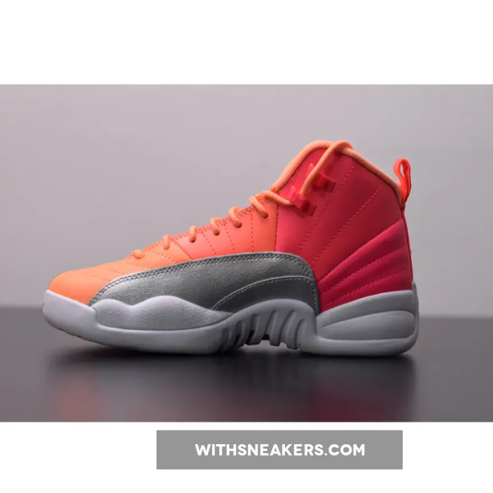 Air Jordan 12 Sunrise Racer Pink/White/Bright Mango 510815-601