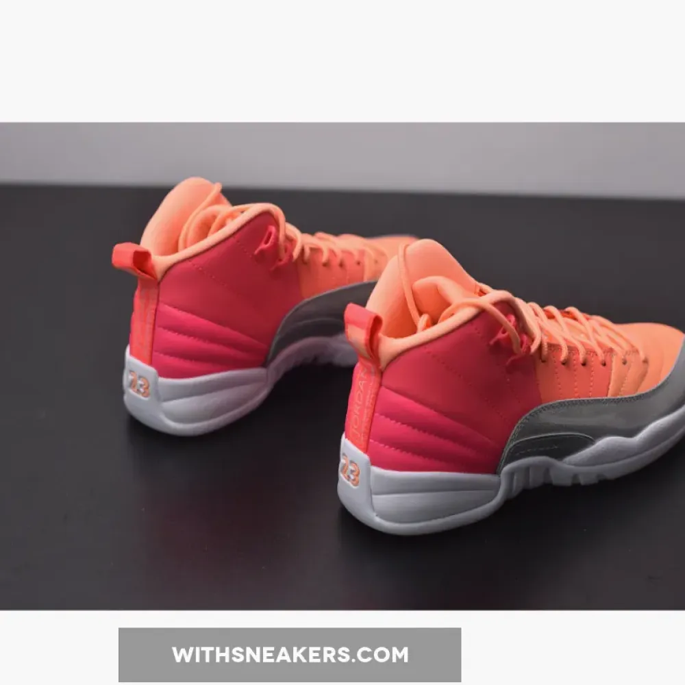 Air Jordan 12 Sunrise Racer Pink/White/Bright Mango 510815-601