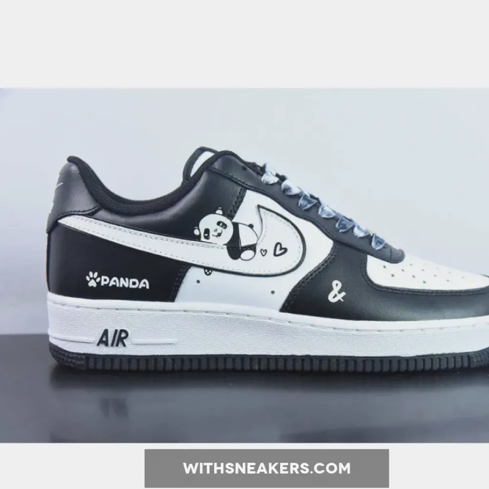 Nike Air Force 1 Low Custom Panda Black/White