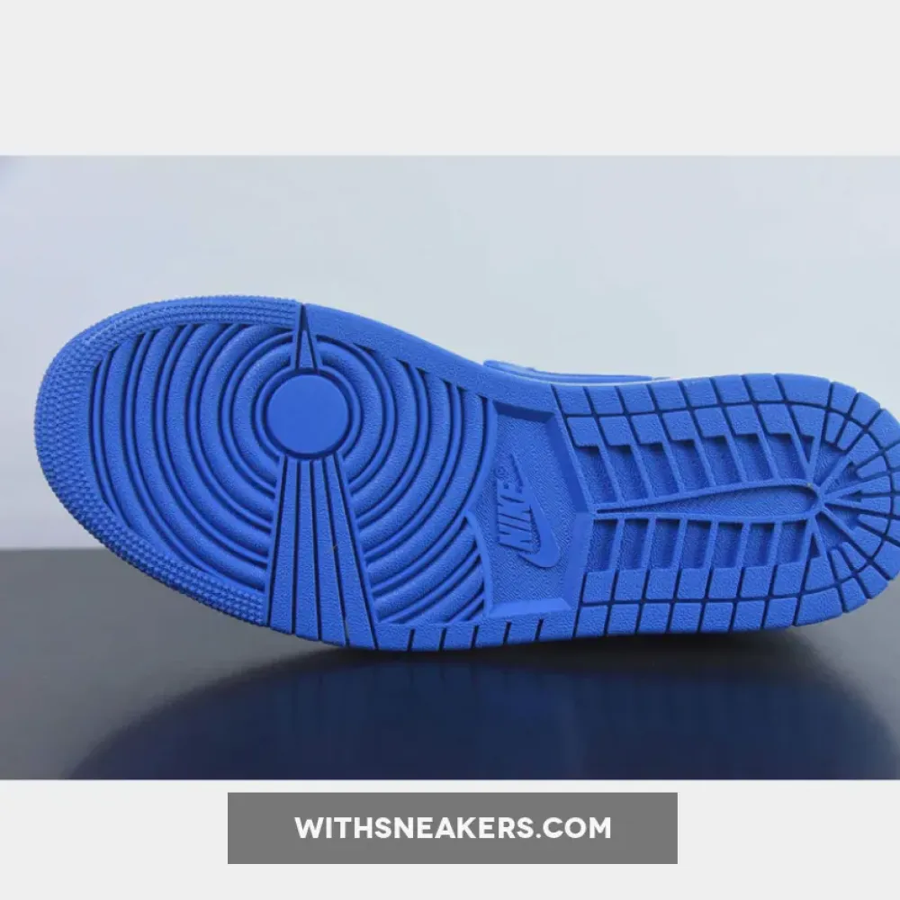 Nike Air Jordan 1 Low Black/White-Game Royal 553558-007