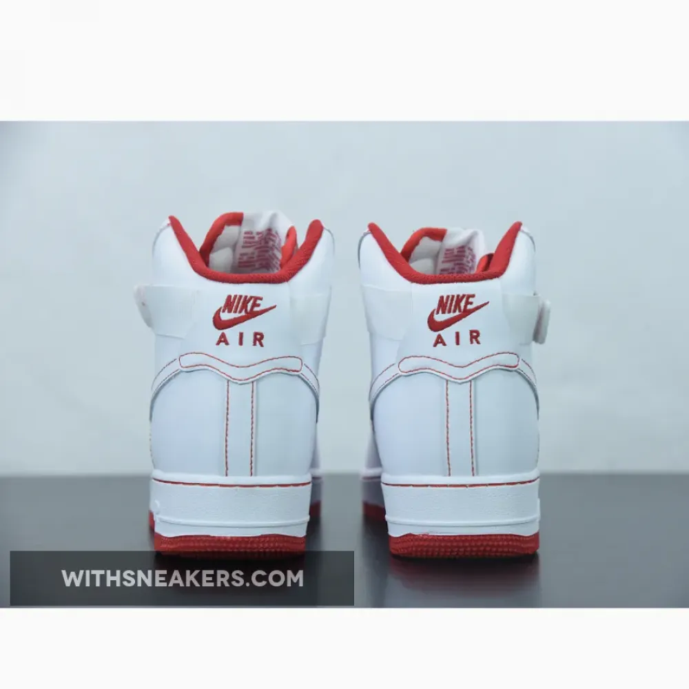 Nike Air Force 1 High White/Red  CV1753-100