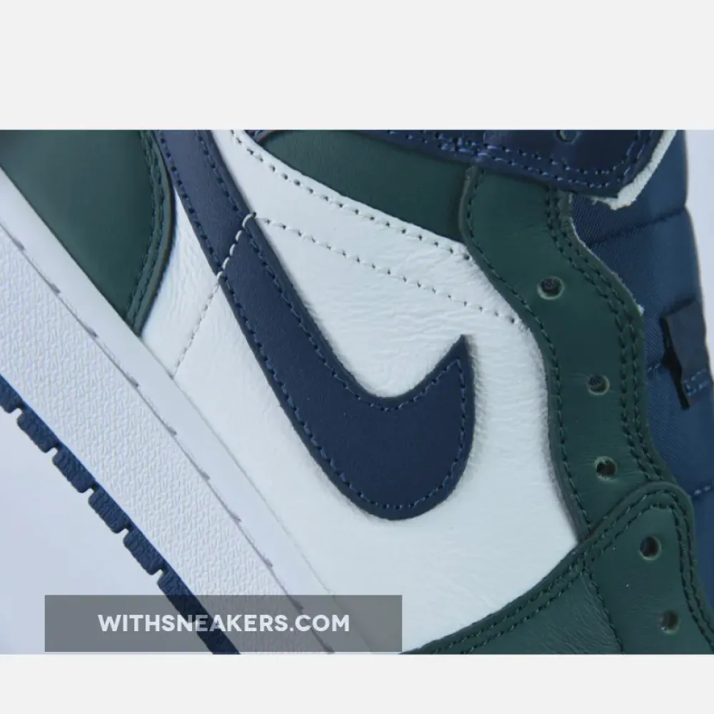 Nike Air Jordan 1 Mid Seahawks Navy/Green/White DZ5326-300