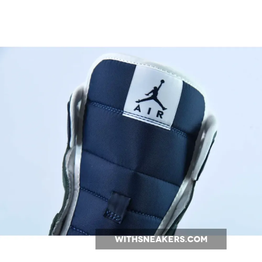 Nike Air Jordan 1 Mid Seahawks Navy/Green/White DZ5326-300